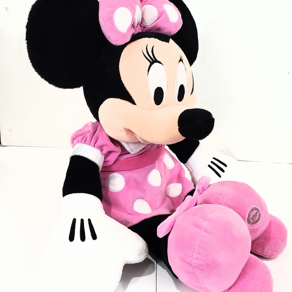 Disney Store Genuine Original Authentic Large 28" Plush Minnie Mouse EUC Soft - Picture 8 of 16
